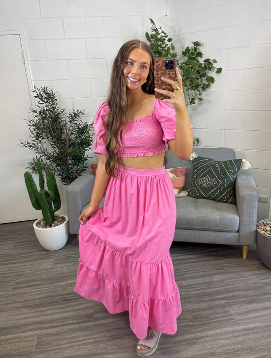 Fire Ban Skirt - Pink