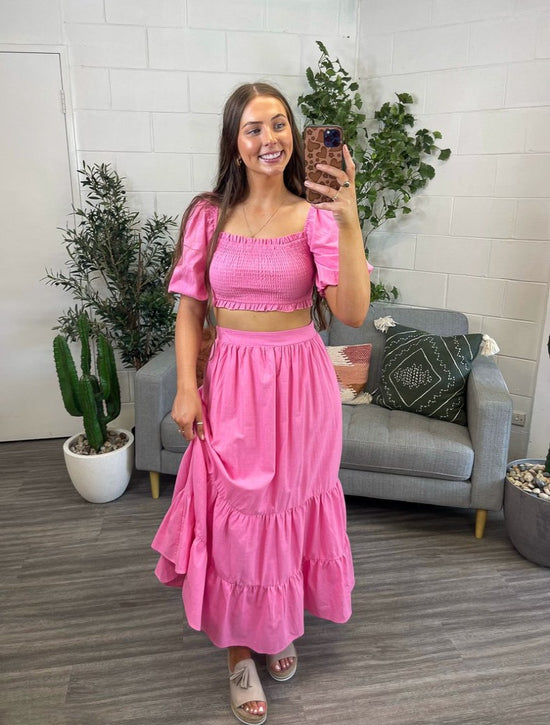 Fire Ban Skirt - Pink