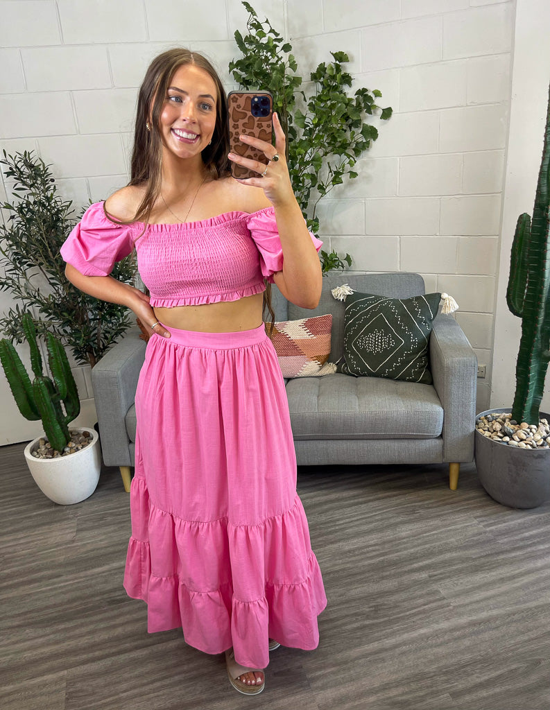 Fire Ban Top - Pink