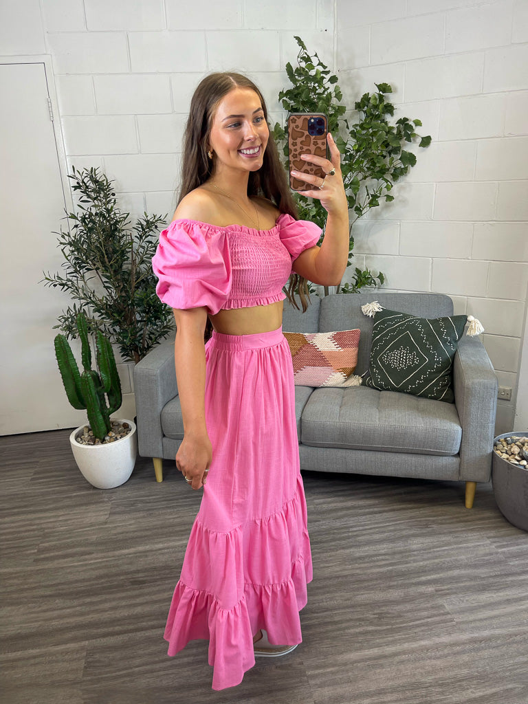 Fire Ban Top - Pink