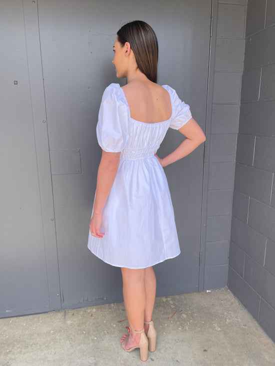 You & Me Dress - White