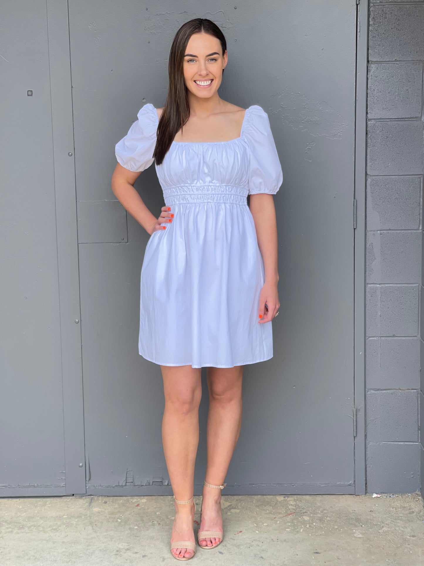 You & Me Dress - White
