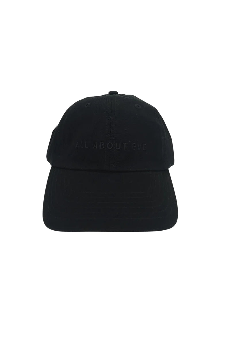 All About Eve Washed Cap - Black
