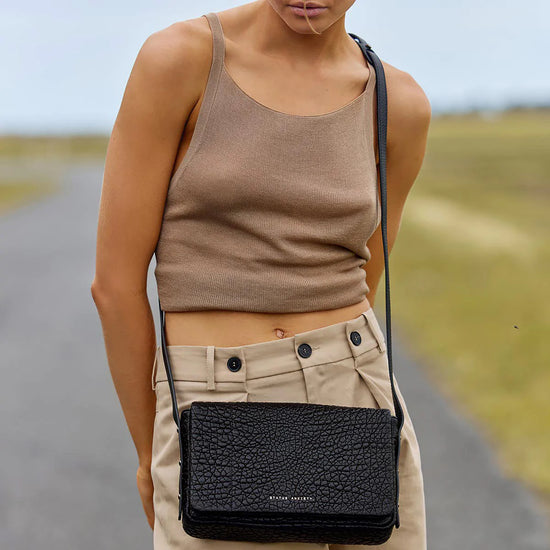 Status Anxiety Succumb Bag - Black Bubble