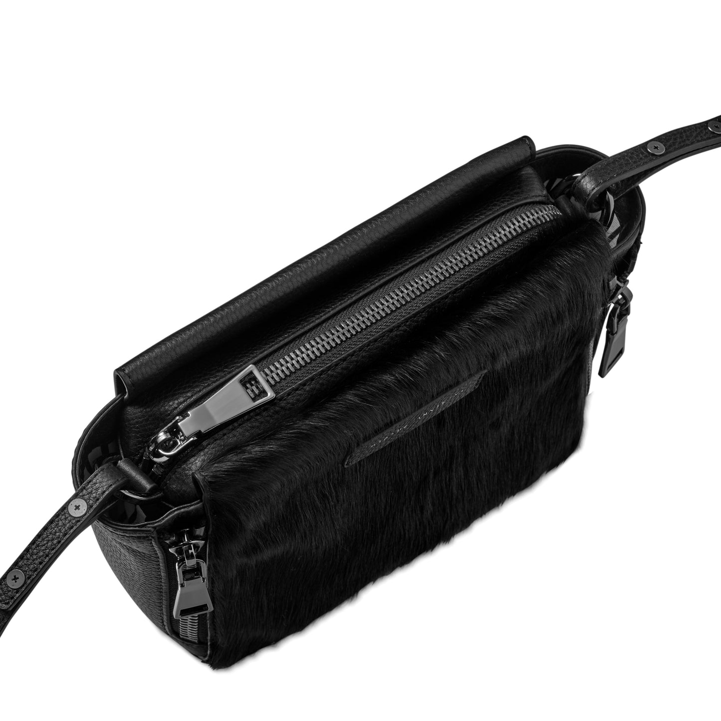 Status Anxiety - The Ascendants Bag - Black/Black Fur