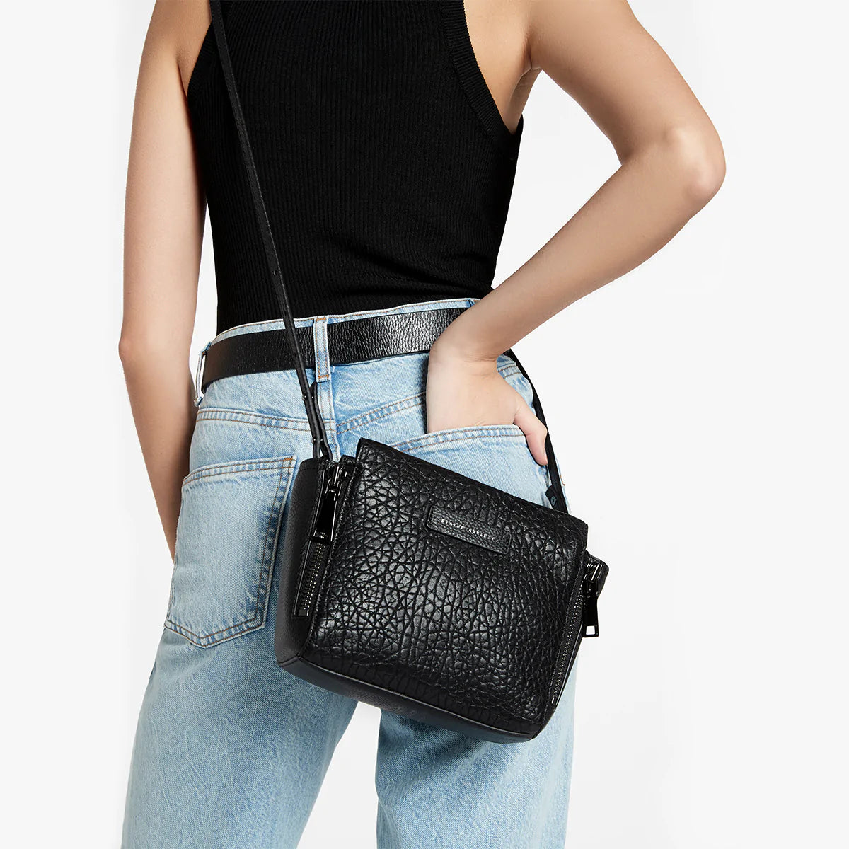Status Ascendants Bag - Black Bubble/Gun Metal