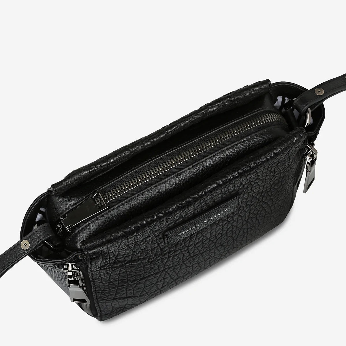 Status Ascendants Bag - Black Bubble/Gun Metal