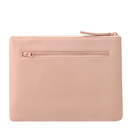 Status Anxiety - Fake It Clutch - Dusty Pink