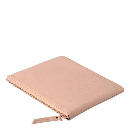 Load image into Gallery viewer, Status Anxiety - Fake It Clutch - Dusty Pink

