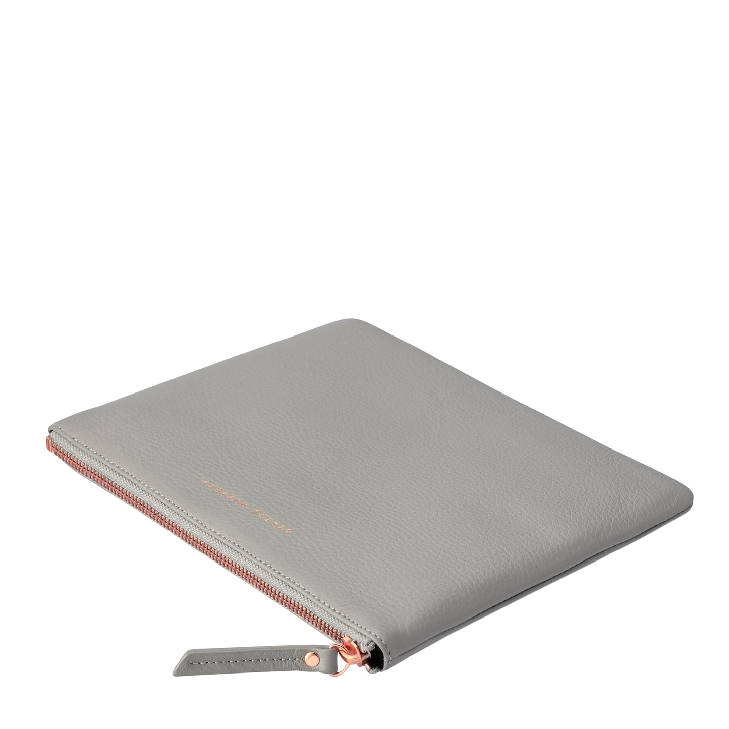 Status Anxiety - Fake It Clutch - Light Grey