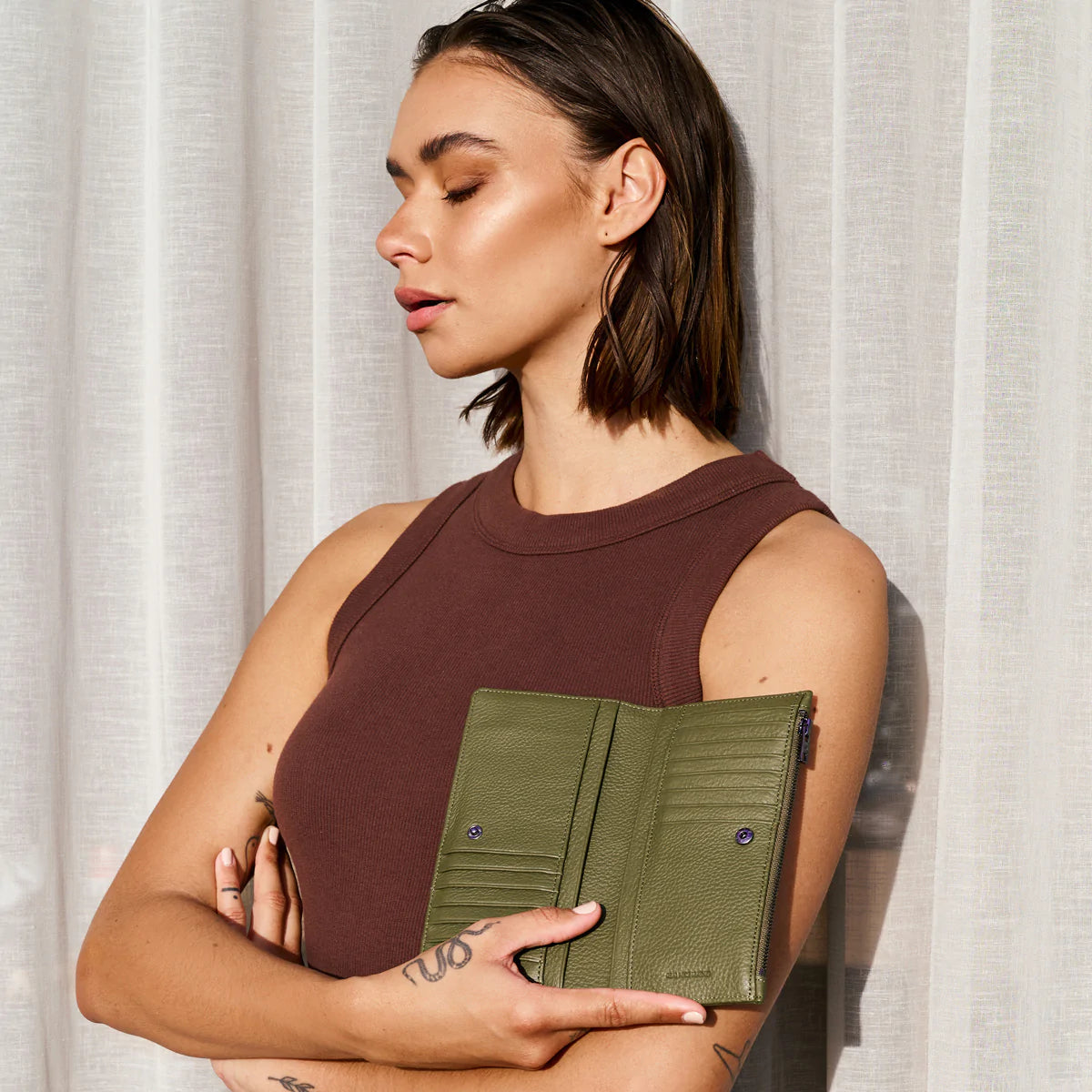 Status Anxiety - Old Flame Wallet - Khaki