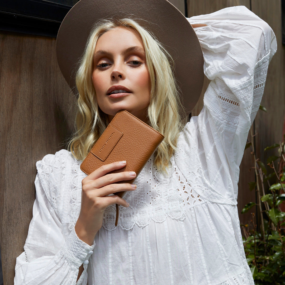 Status Anxiety - Popular Problems Wallet - Tan