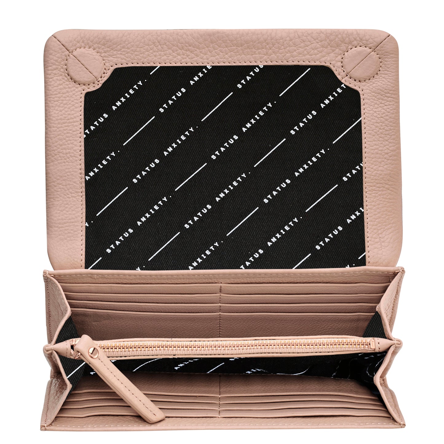 Status Anxiety - Remnant Wallet - Dusty Pink
