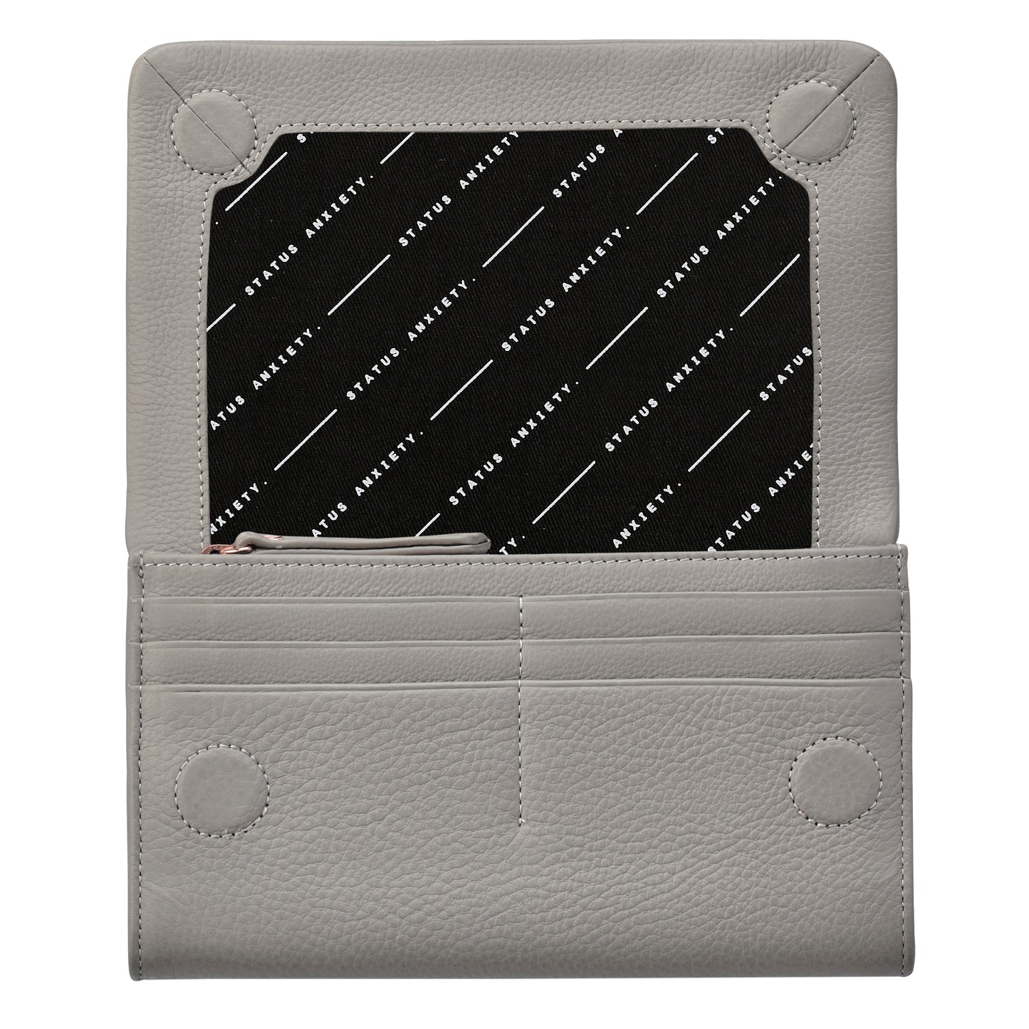 Status Anxiety - Remnant Wallet - Light Grey