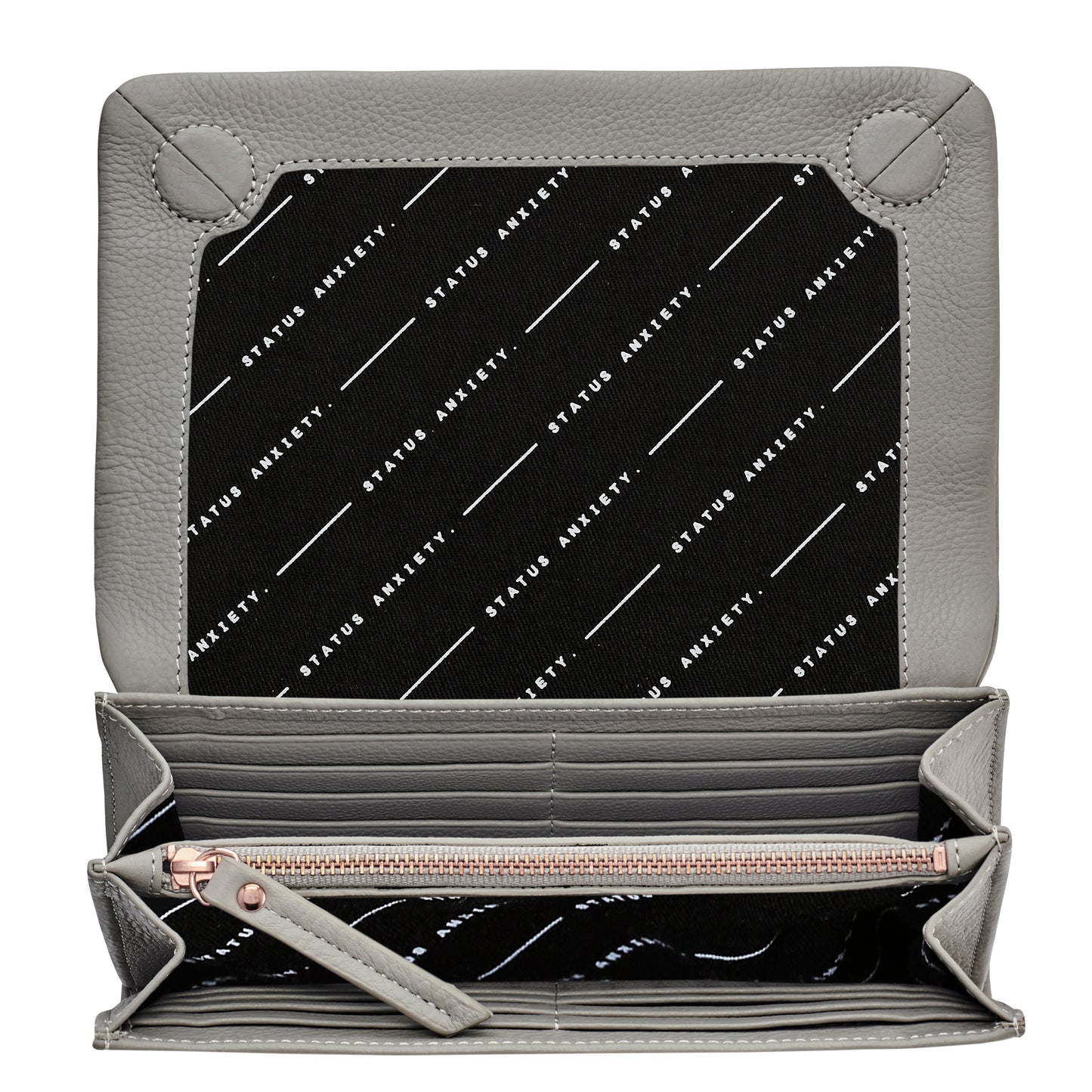Status Anxiety - Remnant Wallet - Light Grey