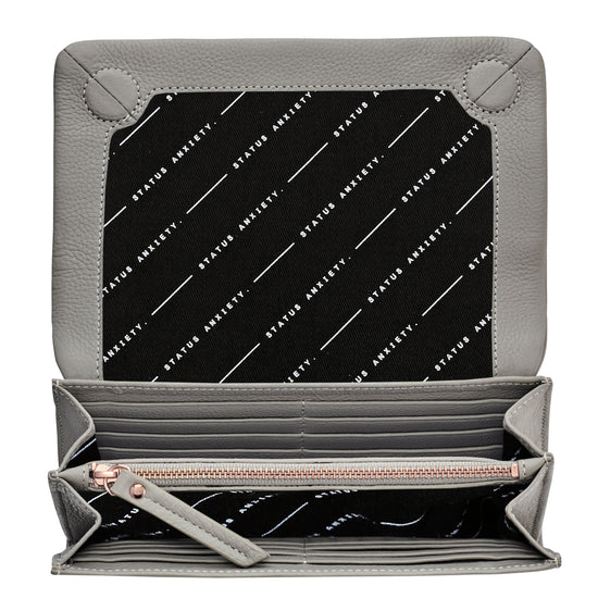 Status Anxiety - Remnant Wallet - Light Grey