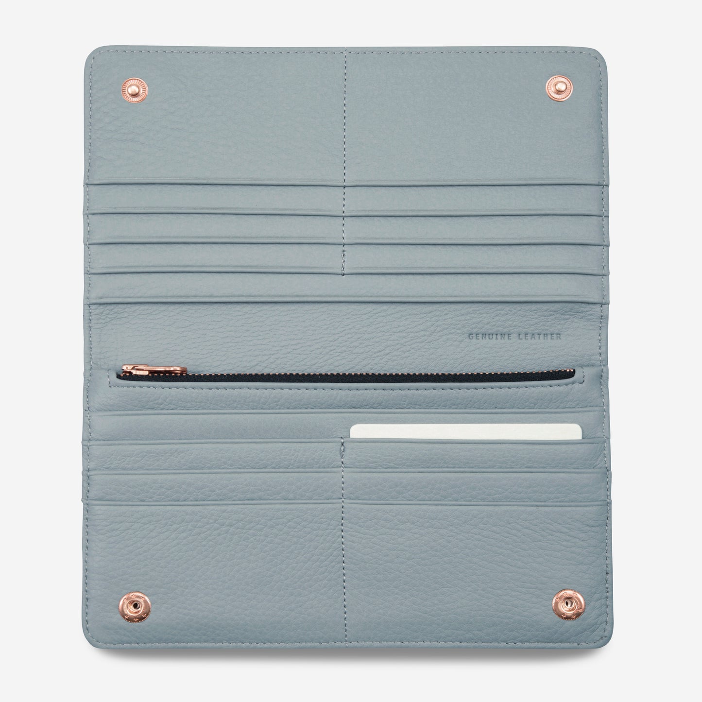Load image into Gallery viewer, Status Anxiety - Triple Threat Wallet - Arctic Grey
