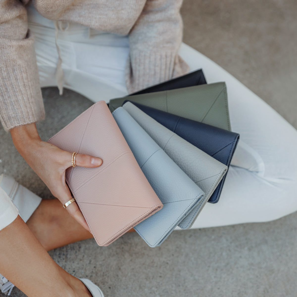 Status Anxiety - Triple Threat Wallet - Arctic Grey