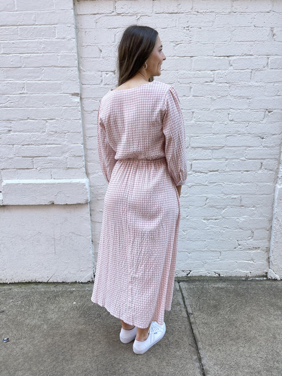 Heartless Maxi - Pink Check