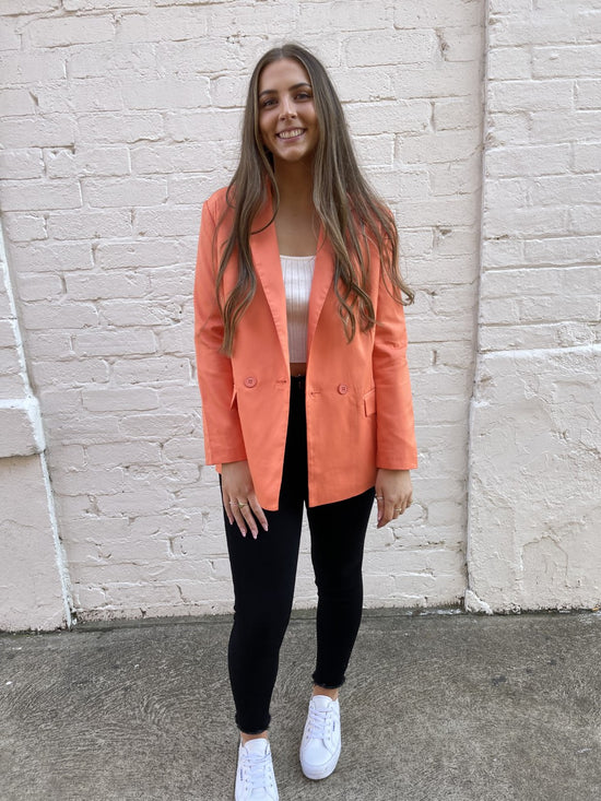 By A Little Blazer - Orange