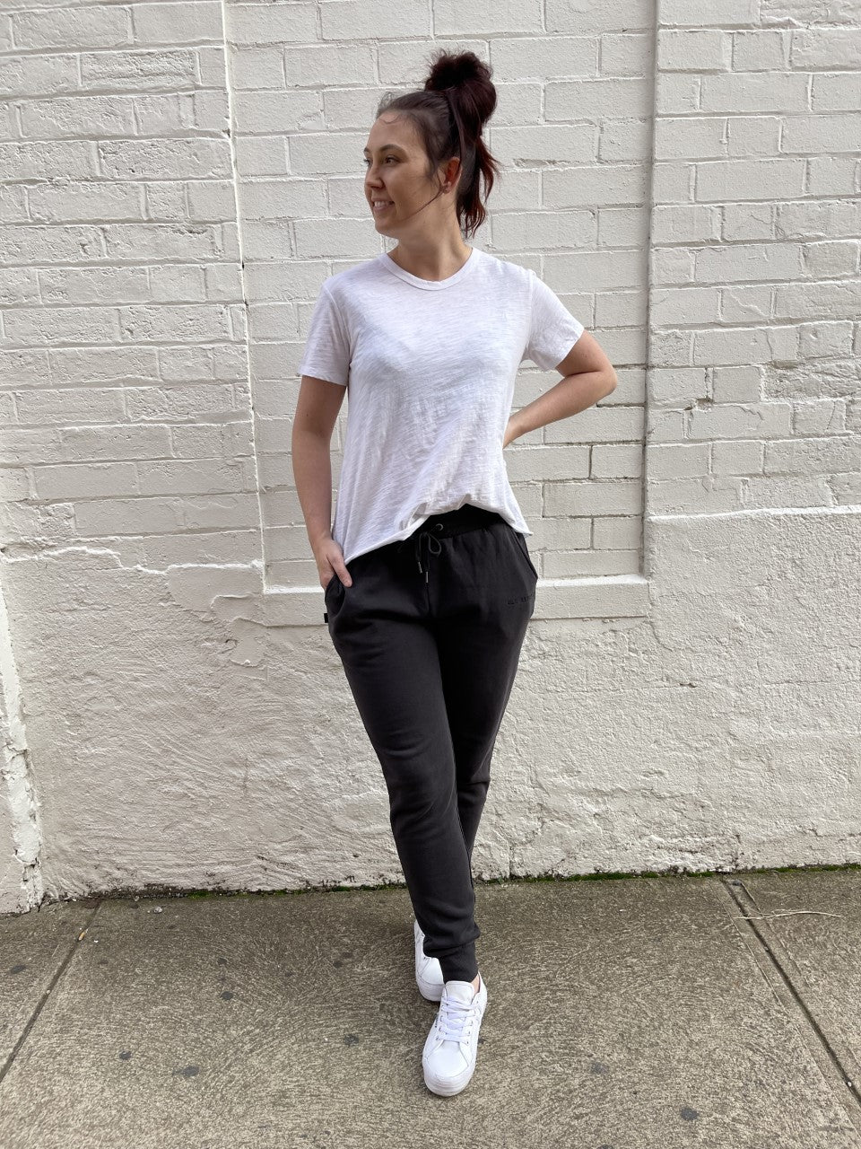 AAE Washed Trackpant - Washed Black