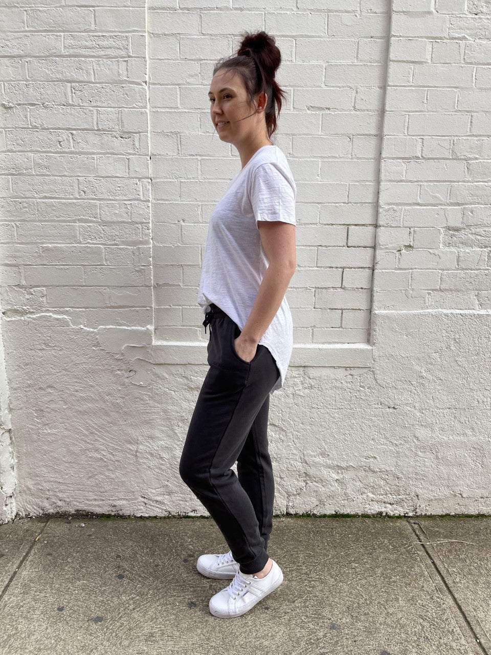 AAE Washed Trackpant - Washed Black