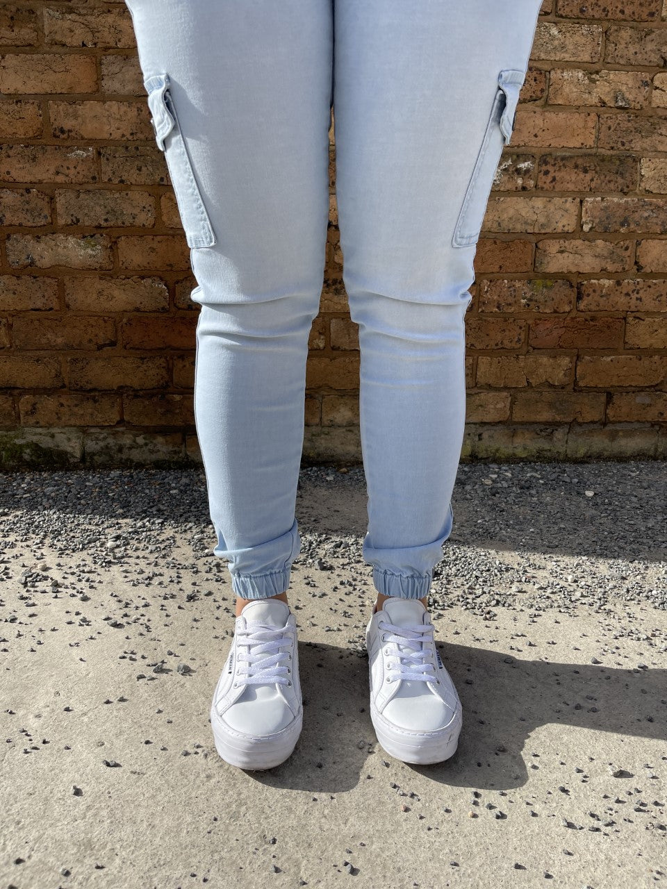 Light Blue Wakee Denim Jogger