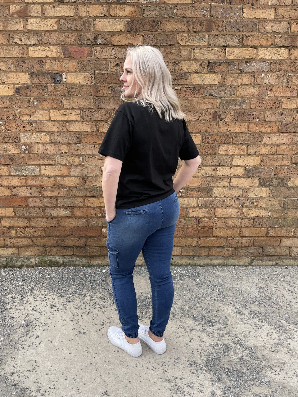 Indigo Wakee Denim Jogger